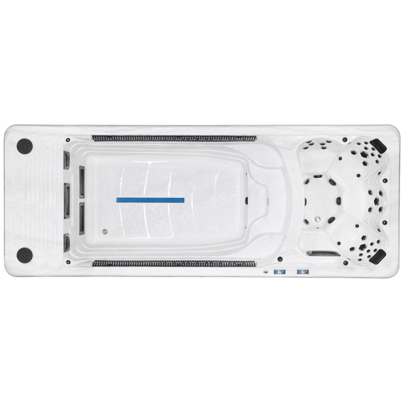 MOG-18288 Basen z przeciwprądem i hydromasażem SPA 590X228X150CM