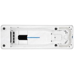 MOG-18298A Basen z przeciwprądem i hydromasażem + bieżnia podwodna 690X228X161CM