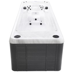 MOG-18298A Basen z przeciwprądem i hydromasażem + bieżnia podwodna 690X228X161CM