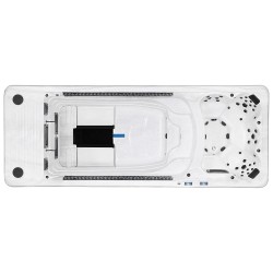 MOG-18288A Basen z przeciwprądem i hydromasażem + bieżnia podwodna 590X228X150CM