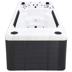 MOG-18288A Basen z przeciwprądem i hydromasażem + bieżnia podwodna 590X228X150CM