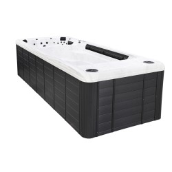 MOG-18288A Basen z przeciwprądem i hydromasażem + bieżnia podwodna 590X228X150CM