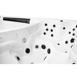 MOG-18288A Basen z przeciwprądem i hydromasażem + bieżnia podwodna 590X228X150CM
