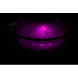 MO-0057 CZARNY Wanna łazienkowa SPA z hydromasażem 135X135X61CM