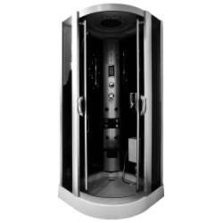 MO-09909C + SAUNA Kabina prysznicowa z hydromasażem 100X100X220CM