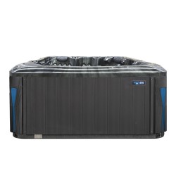 JACUZZI OGRODOWE WANNA SPA561 CZARNA FALA OCEANU OBUDOWA ANTRACYT 210x210 CM