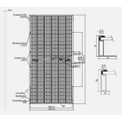 PANEL FOTOWOLTAICZNY SOLARNY MONOKRYSTALICZNY GE580 N-TYPE FULL BLACK 580 WAT