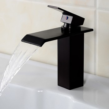 Bateria łazienkowa umywalkowa black czarna FSM303B